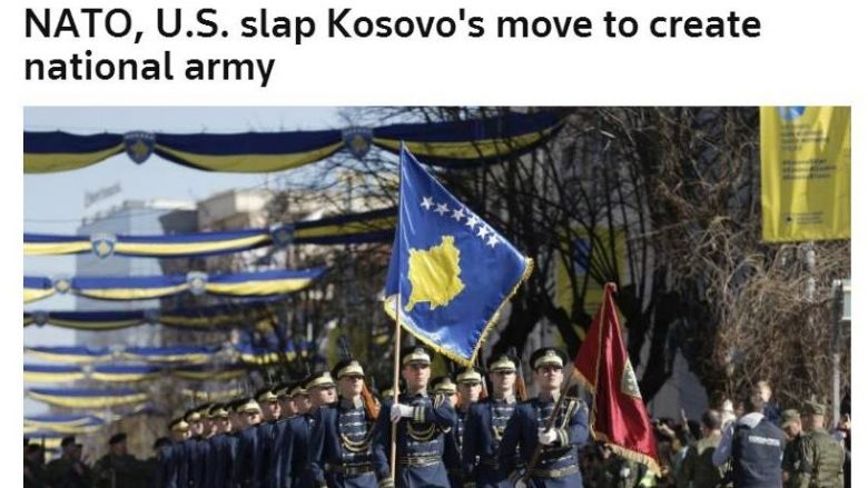Reuters: NATO dhe SHBA-të, shuplakë lëvizjes së Kosovës për të krijuar ushtrinë