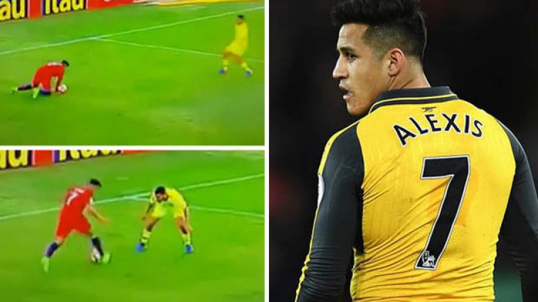 Alexis Sanchez brenda pesë sekondave na kujtoi Zidanen, Gerrardin dhe Ronaldinhon (Video)