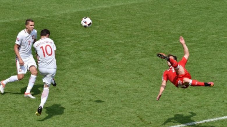 Shaqiri i ‘çmendur’, në stërvitje me Zvicrën shënon gola identik sikurse në ‘Euro 2016’ (Video)