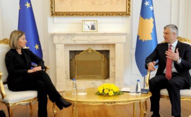 Thaçi: Mogherini përkrah Kosovën në integrimin evropian dhe liberalizimin e vizave