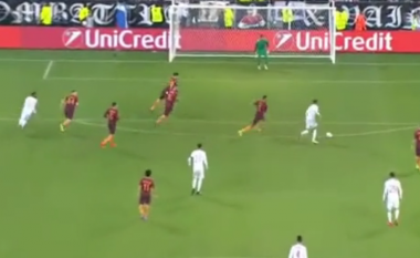 Supergoli i Tolissos barazon rezultatin ndaj Romës (Video)