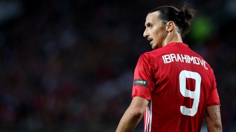 Manchester United e liron Zlatan Ibrahimovicin