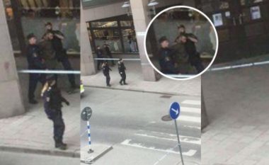 Momenti i arrestimit të dyshuarit për sulmin në Stokholm (Foto/Video)