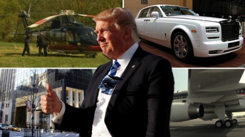 Vila, vetura luksoze, aeroplan e helikopter privat: Jeta luksoze e Donald Trumpit para se të bëhej president i SHBA-ve (Foto/Video)