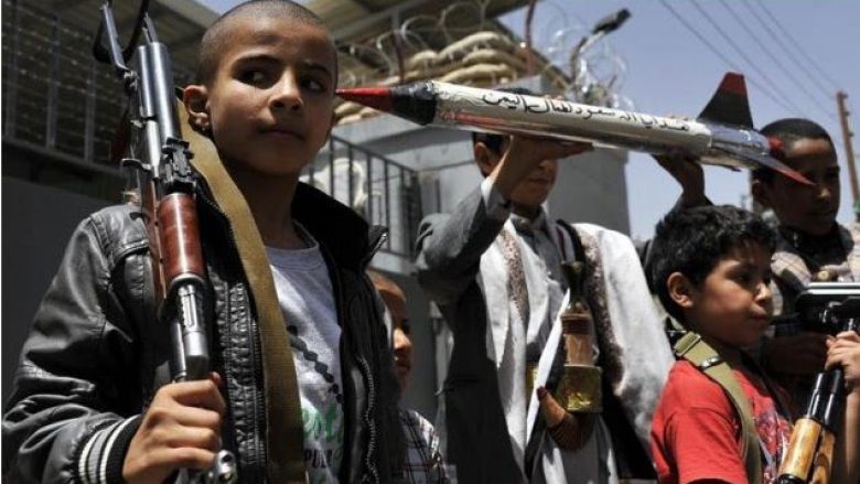 1.675 fëmijë janë përdorur si ushtarë në Jemen
