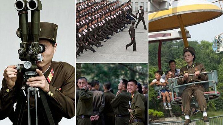 Imazhe të papara të ushtrisë së vendit më të izoluar në botë – Koresë së Veriut (Foto)
