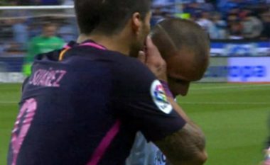 Suarezit nuk i pëlqeu sjella e Sandros pas golit, tashmë zbulohen edhe fjalët e uruguaianit ndaj ish-lojtarit të Barcelonës (Video)