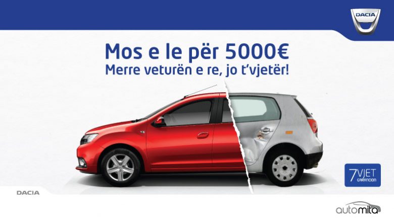 AutoMita: Parapaguaj vetëm 3,990 euro dhe merr veturën re