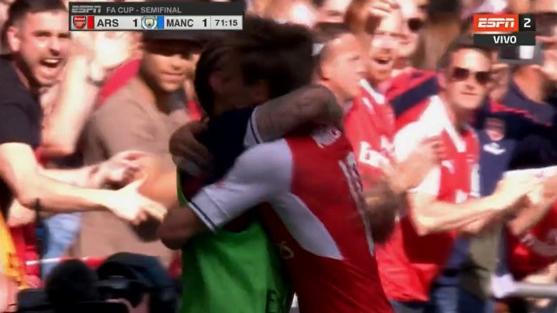 Shënon Monreal, Arsenali barazon rezultatin kudër Cityt (Video)