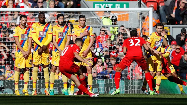 Magjiku Coutinho i shënon Crystal Palace gol të bukur nga gjuajta e lirë (Video)