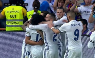 Reali në epërsi ndaj Barçës, shënon Casemiro (Video)