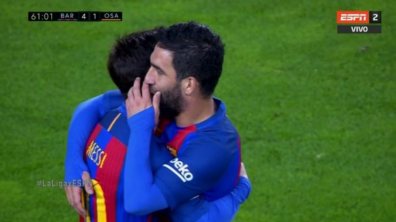 Katër gola të shpejtë nga Barcelona ndaj Osasunas (Video)