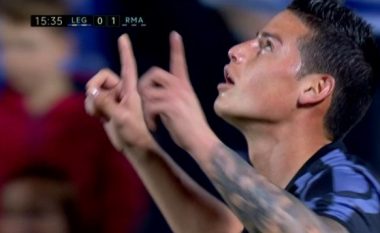Dy gola të shpejtë nga Reali ndaj Leganes (Video)