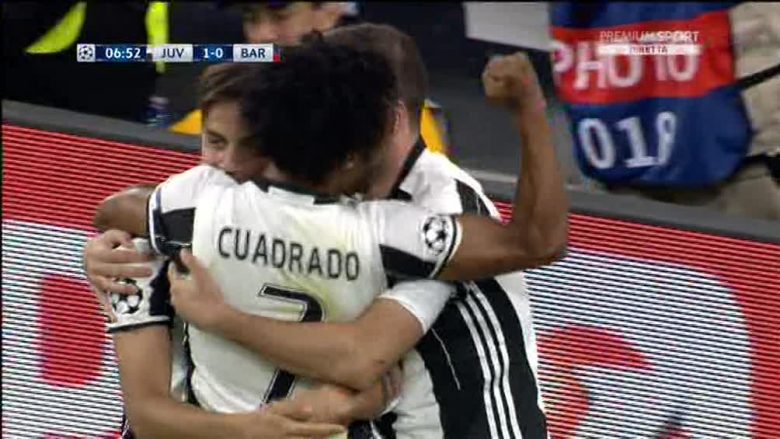 Juve në epërsi ndaj Barçës, gol klasi nga Dybala (Video)