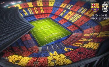 Koreografia e Barcelonës ndaj Juventusit në Camp Nou (Foto)