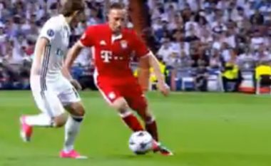 Momenti kur Ribery e kthen Modricin në ditët kur ishte te Dinamo Zagrebi me një driblim mjeshtëror (Video)