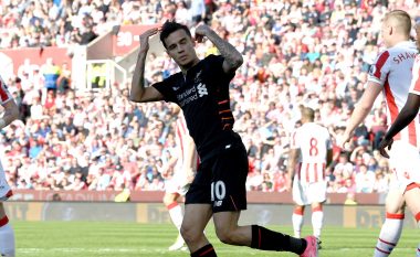 Nga dëshira e madhe për ta ndihmuar Liverpoolin, Coutinho luajti ndaj Stoke edhe pse nuk ishte i gatshëm fizikisht