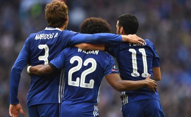 Chelsea mposht Tottenhamin dhe kualifikohet në finale të FA Cup (Video)