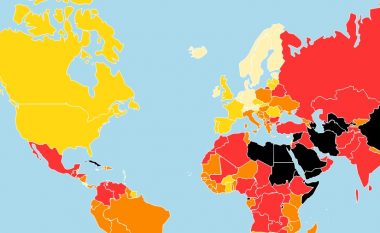 Liria e Mediave përkeqësohet në botë, ja ku radhitet Maqedonia