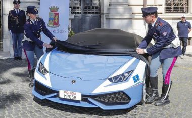 Njësitet policore që patrullojnë në autostradë, do të mbrojnë rendin me këtë Lamborghini (Foto)