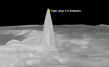 Në sipërfaqen e Hënës “ka ndërtesa të larta deri në pesë kilometra” (Video)