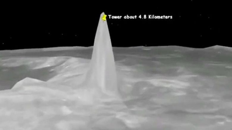 Në sipërfaqen e Hënës “ka ndërtesa të larta deri në pesë kilometra” (Video)