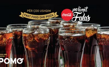 Pini coca cola sa t’mundeni falas nga rrjeti më i madh i restoraneve në Kosovë – Pomo