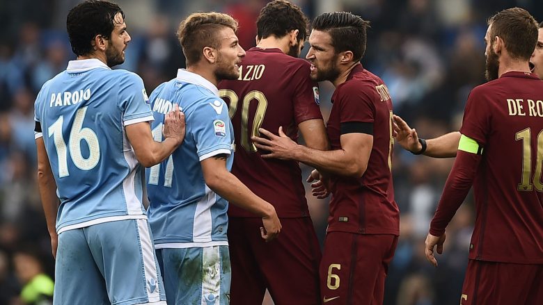 Formacionet zyrtare, Roma-Lazio – skuadra sulmuese në fushë