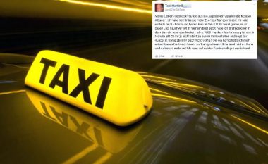 Taksisti zviceran refuzon të transportojë shqiptarët e Kosovës, lajmin e jep përmes Facebook-ut (Foto)