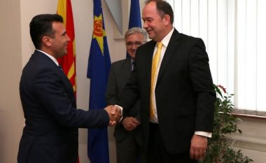 Zaev-Bartol: Zhvillimi demokratik është me rëndësi të madhe për Maqedoninë