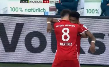 Alaba kalon Bayernin në epërsi me një gol të bukur nga goditja e dënimit (Video)