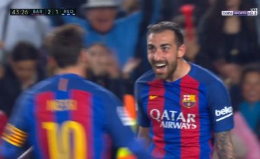 Barcelona-Sociedad, shënohen tre gola për katër minuta (Video)