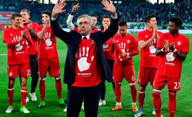 Ancelotti në histori, trajneri i parë që fiton titullin e ligës në katër nga pesë ligat e mëdha evropiane