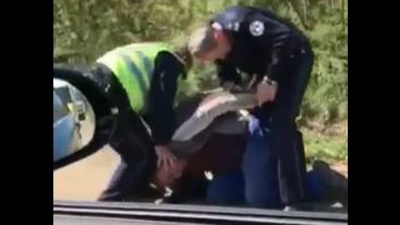 Nuk përfilli urdhrat, policia arrestoi një shofer kamioni në Vushtrri (Video)