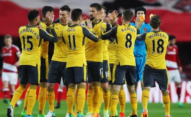 Arsenali fiton në udhëtim, nuk dorëzohet për pozitën e katërt (Video)