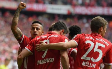 Bayern 6-0 Augsburg, tre futbollistë me vlerësim maksimal (Foto)