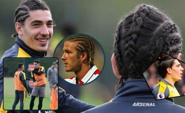 Tallje me flokët e Bellerin – tifozët i fajësojnë për dështimin e Arsenalit, bëjnë shaka edhe me Xhakën e Sanchezin (Foto)