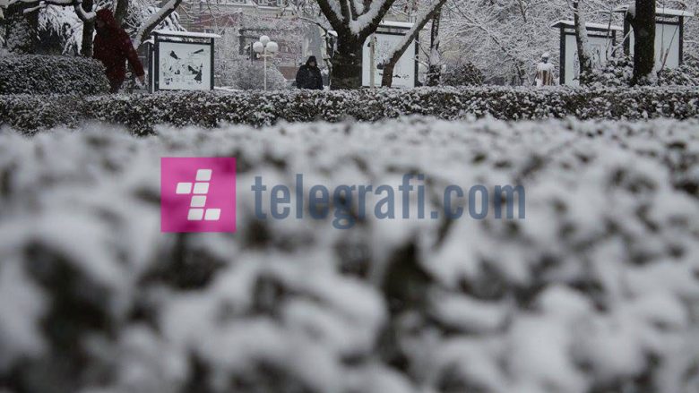 Borë në Maqedoni, shihni ku ka rënë borë