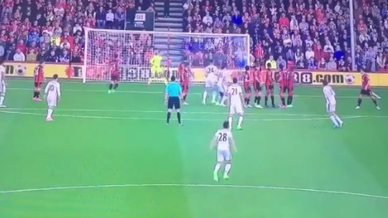 Alonso lë të shtangur portierin e Bournemouthit me një gol të bukur nga gjuajta e lirë (Video)