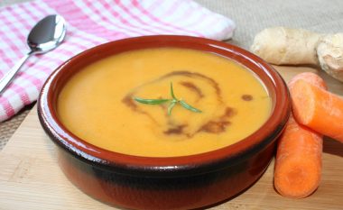 Supë nga karota me xhenxhefil – është aq e mirë sa që do të kërkoni akoma