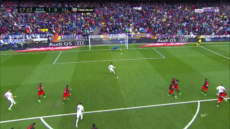 Diego Alves ‘makthi’ i Ronaldos, ia mbron përsëri penalltinë (Video)