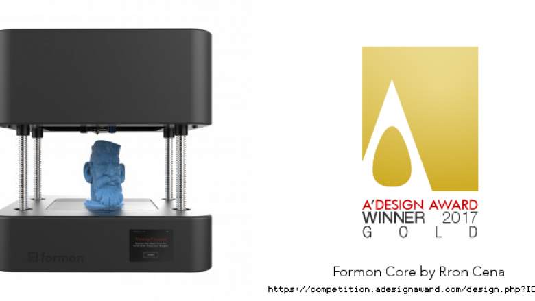 Kompania Kosovare ‘Formon’ fiton çmimin GOLD në garën e dizajnit “A’Design Award”