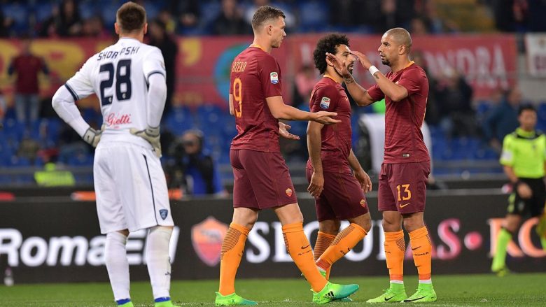 Roma 2-0 Empoli, nota e Veselit dhe të tjerëve (Foto)