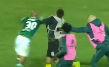 Felipe Melo grushton kundërshtarin, shpërthen sherri masiv në fushë (Video)