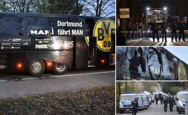 Konfirmohet: Arrestohet njëri nga të dyshuarit për sulmin ndaj autobusit të Borussias, tjetri në arrati – dyshohet për lidhje me “islamistët radikalë” (Foto/Video)