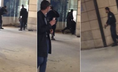 Tmerrohen pasagjerët, një burrë me thikë në duar sillej në një stacion treni në Paris (Video)