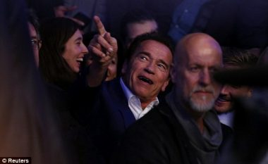 Schwarzenegger shpreson të ketë një rimeç mes Joshuas dhe Klitschkos (Foto)
