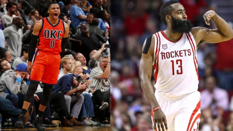 NBA, vazhdon dueli për MVP ndërmjet Westbrook dhe Harden
