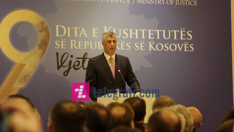 Thaçi: Qenësore zbatimi i Kushtetutës