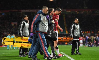 Lëndohet Ibrahimovic, nuk mund ta vazhdojë ndeshjen (Foto/Video)